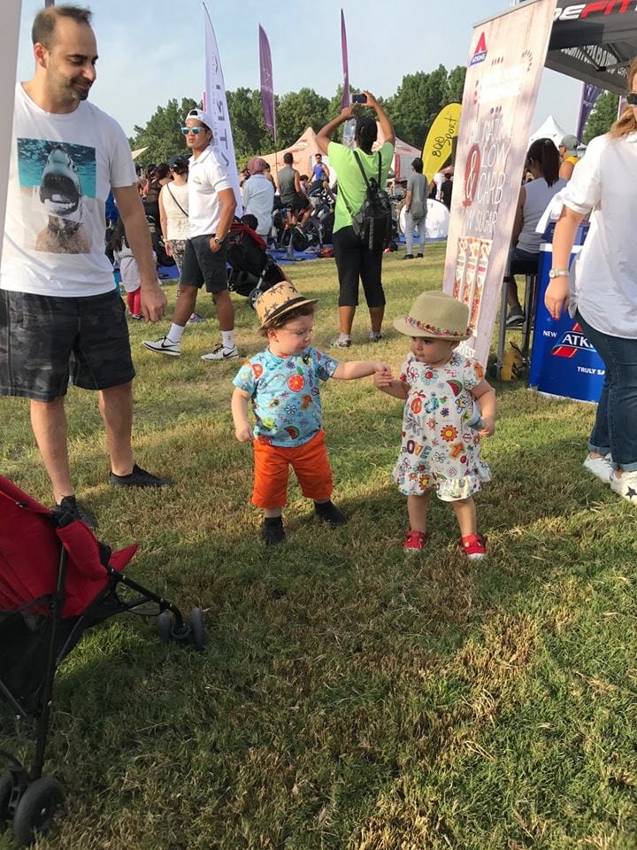 cure at the yas fitness fest